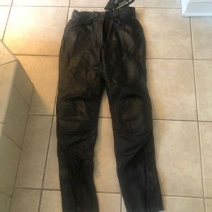 Leather pants